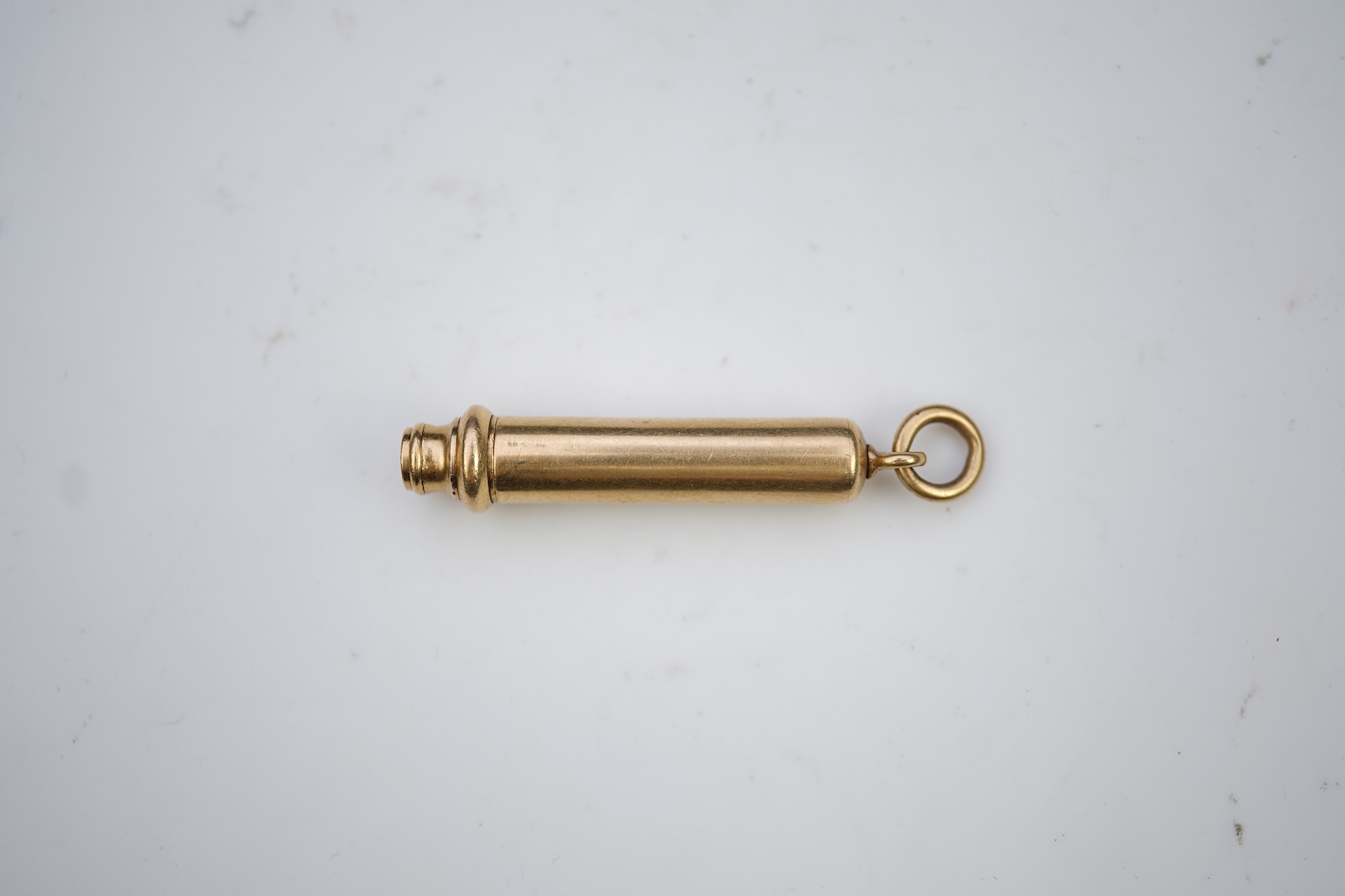 S. Mordan & Co, a gold propelling pencil, early 20th century
